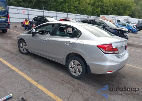 2013 Honda Civic Lx из США, поврежденный, VIN 19XFB2F59DE279190